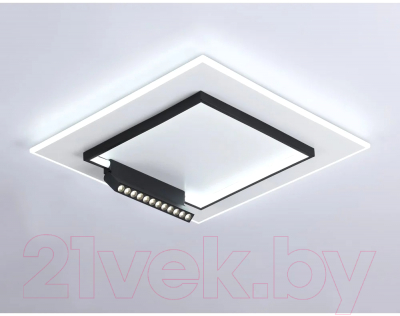 Потолочный светильник Ambrella Comfort FL51455/1+1 WH/BK (белый/черный)