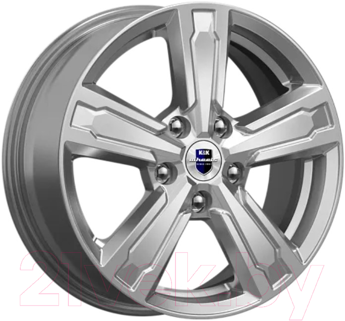 Литой диск K&K Оклахома 16x6.5" 5x112мм DIA 57.1мм ET 46мм Дарк платинум