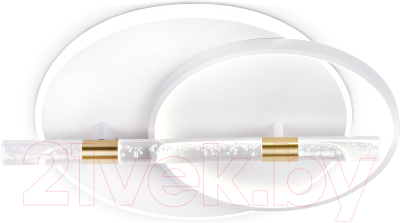 Потолочный светильник Ambrella Comfort FL5007 WH/GD (белый/золото)