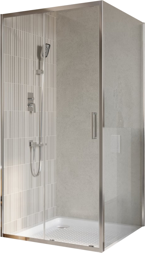 Душевой уголок BelBagno LUCE-A-1-100/100-C-Cr