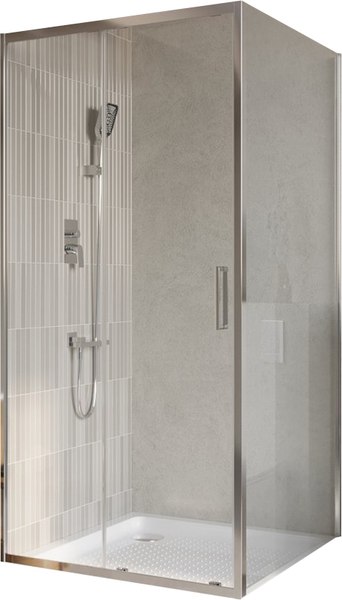 Душевой уголок BelBagno LUCE-A-1-100/100-C-Cr