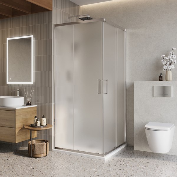 Купить Душевой уголок BelBagno LUCE-A-2-90-P-Cr в Слуцке