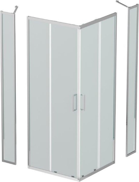 Душевой уголок BelBagno LUCE-A-22-80+25-C-Cr