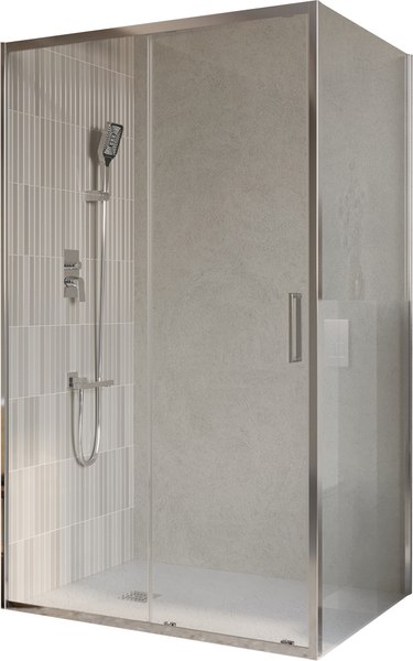 Душевой уголок BelBagno LUCE-AH-1-100/80-C-Cr