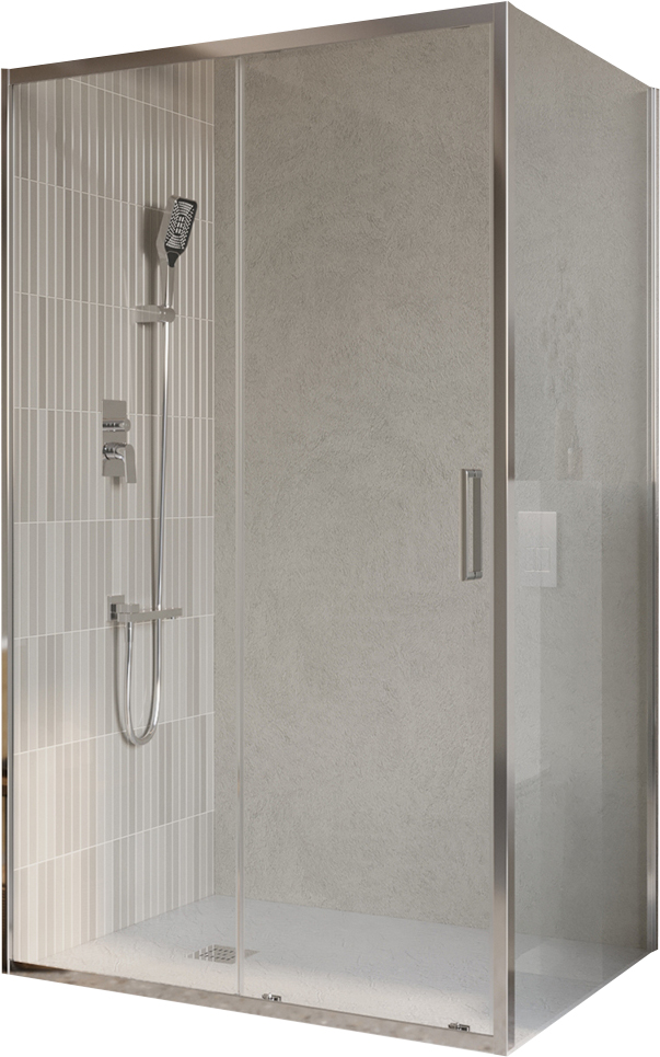 Душевой уголок BelBagno LUCE-AH-1-100/90-C-Cr