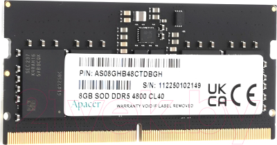 Оперативная память DDR5 Apacer FS.08G2A.RTH