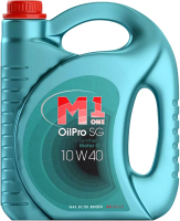 Моторное масло M1 One OilPro Semi Synthetic SG/CF 10W40 / 210134 (4.5л) - 