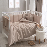 Комплект постельный для малышей Perina Teddy Sateen Collection / ТДСК6-01.12  (песочный) - 