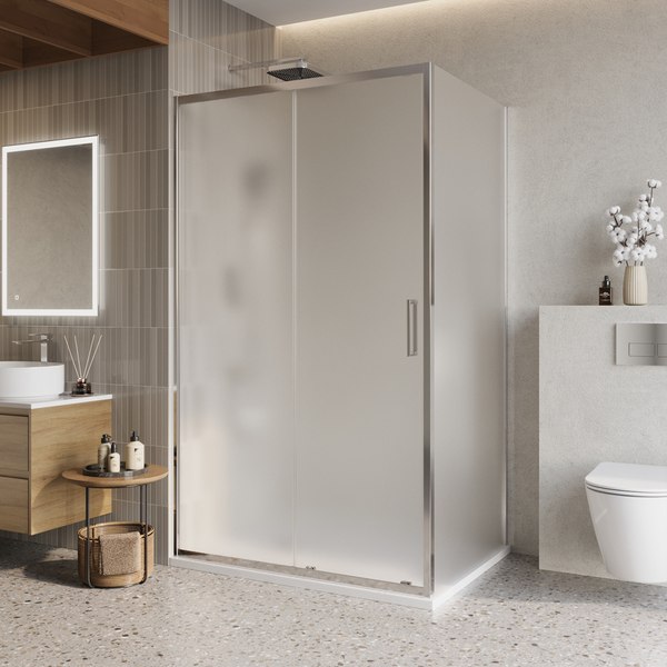 Купить Душевой уголок BelBagno LUCE-AH-1-120/90-P-Cr в Минске