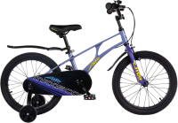 Детский велосипед Maxiscoo Air Стандарт 18 2024 / MSC-A1835 (синий карбон) - 