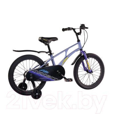 Детский велосипед Maxiscoo Air Стандарт 18 2024 / MSC-A1835 (синий карбон)
