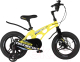 Детский велосипед Maxiscoo Cosmic Deluxe Plus 14 2024 / MSC-C1436D (желтый матовый) - 