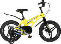 Детский велосипед Maxiscoo Cosmic Deluxe 16 2024 / MSC-C1636D (желтый матовый) - 