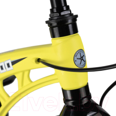 Детский велосипед Maxiscoo Cosmic Deluxe 16 2024 / MSC-C1636D (желтый матовый)