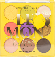 Палетка теней для век Vivienne Sabo Lemon Citron тон 01 (12.6г) - 