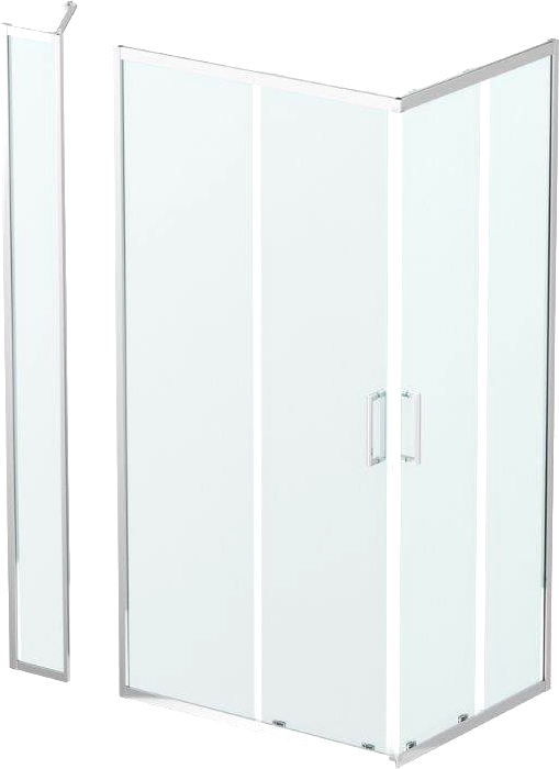 Душевой уголок BelBagno LUCE-AH-21-110/80-C-Cr
