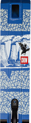 Самокат трюковый Novatrack Crow 10 / 100A.CROW10.BL24  (синий/серебристым)