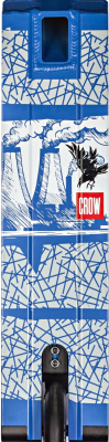 Самокат трюковый Novatrack Crow 10 / 110A.CROW10.BL24  (синий/серебристым)
