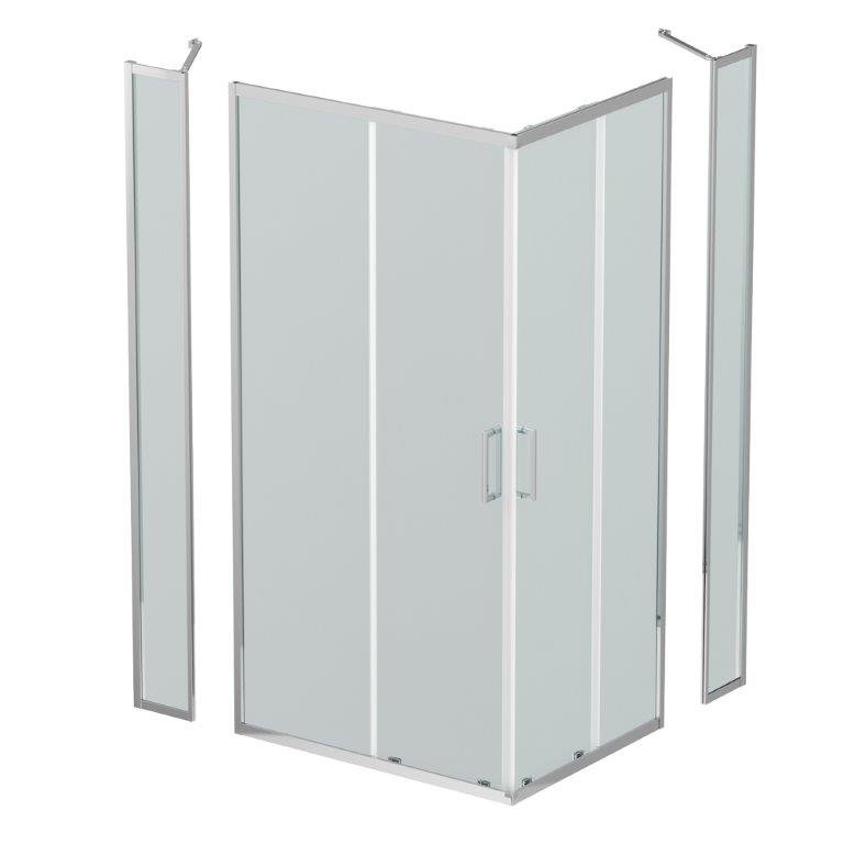Душевой уголок BelBagno LUCE-AH-22-130/110-C-Cr