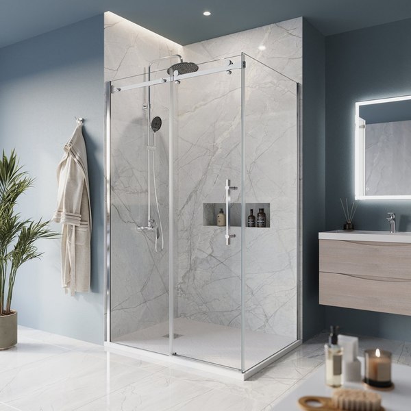 Купить Душевой уголок BelBagno MARINO-AH-1-110/90-C-Cr в Бресте