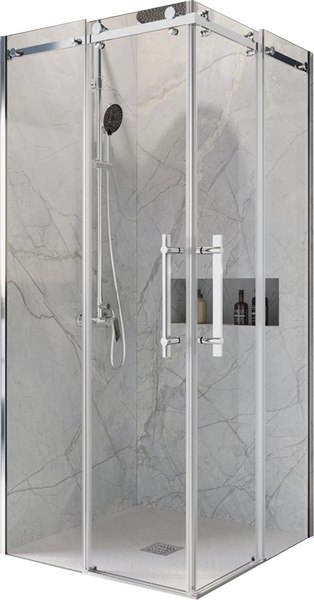 Душевой уголок BelBagno MARINO-AH-2-100/80-C-CR