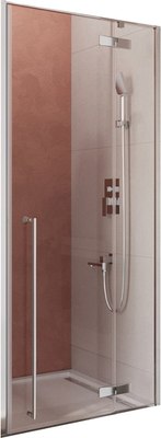 

Душевая дверь, LINER-B-12-90-C-Cr-R
