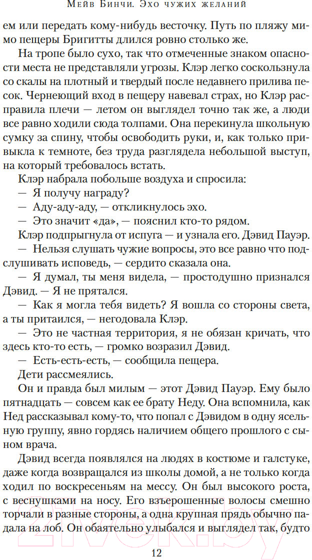 Художественная книга Азбука Эхо чужих желаний / 9785389248335 (Бинчи М.) — фото 6
