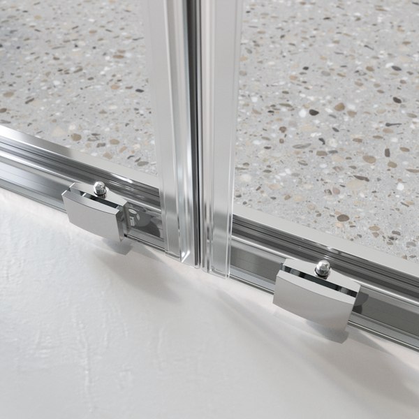 Купить Душевая дверь BelBagno LUCE-BF-2-160-C-Cr в Могилеве