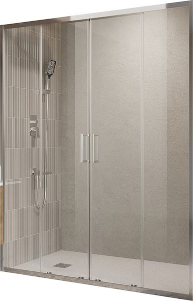 Душевая дверь BelBagno LUCE-BF-2-160-C-Cr