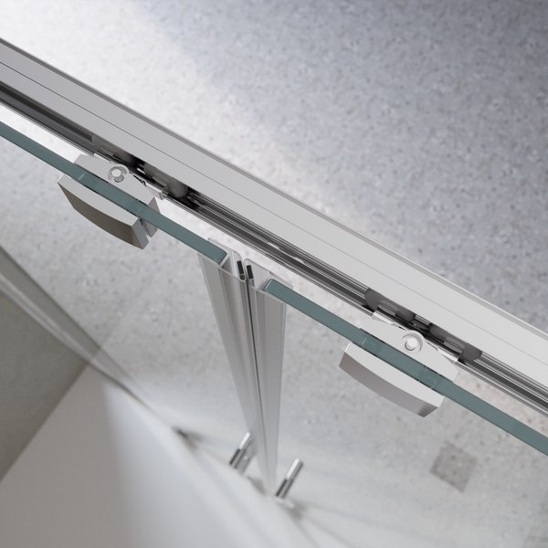 Купить Душевая дверь BelBagno LUCE-BF-2-160-C-Cr в Могилеве