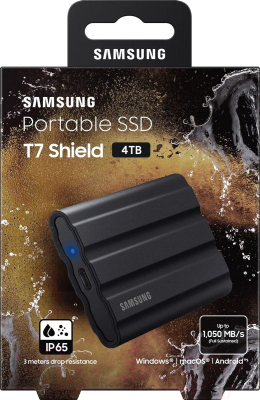 Изображение товара Внешний жесткий диск Samsung T7 Shield 4TB (MU-PE4T0S/WW)