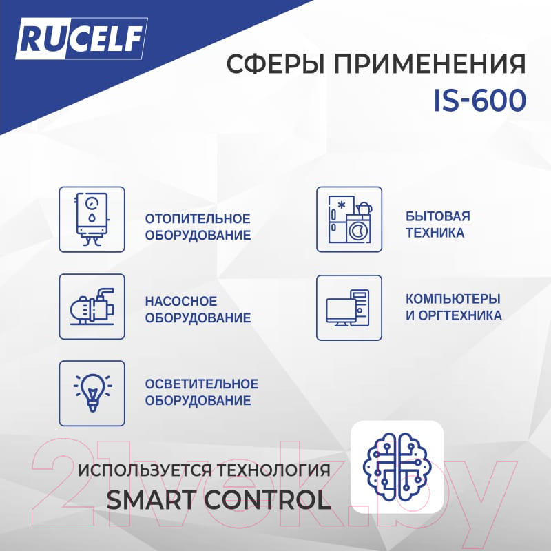 Стабилизатор напряжения Rucelf IS-600