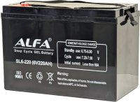 Аккумулятор лодочный ALFA battery SL6-220 (220 А/ч) - 