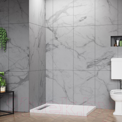 Купить Душевой поддон BelBagno TRAY-BB-DUE-AH-120/90-4-W0 в Борисове