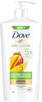 Шампунь для волос Dove Глубокое питание и восстановление манго (630мл) - 