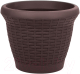 Кашпо Serinova Rattan №6 / 20-HS0611102-200100 (антрацит) - 