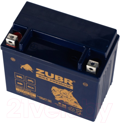 Мотоаккумулятор Zubr Bike Premium L+ / YTX12-BS (12 А/ч)