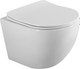 Унитаз подвесной BelBagno BB7306CHR/SC (с сиденьем) - 