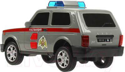 Автомобиль игрушечный Технопарк Lada 4x4 Urban Росгвардия / URBANBLACK-20PLROS-GY 