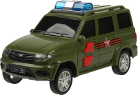 Автомобиль игрушечный Технопарк Uaz Патриот / PATRIOTBLACK-15PLARR-GN - 