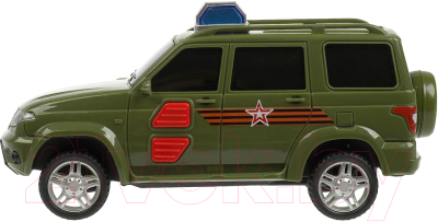 Автомобиль игрушечный Технопарк Uaz Патриот / PATRIOTBLACK-15PLARR-GN