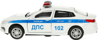 Автомобиль игрушечный Технопарк Kia Optima Полиция / OPTIMA-12SLPOL-WH - 