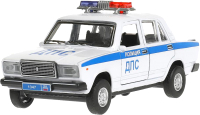 Автомобиль игрушечный Технопарк Полиция / 2107-12SLPOL-WH - 