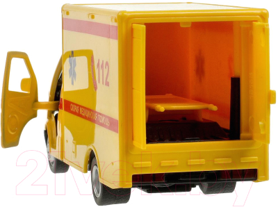 Автомобиль игрушечный Технопарк Газ -3302 / GAZ3302REAN-13AMB-YE