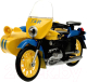 Мотоцикл игрушечный Технопарк Милиция / SIDEMOTO-13SLPOL-YE  - 