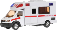 Фургон игрушечный Технопарк Скорая помощь / 1022S-R  - 
