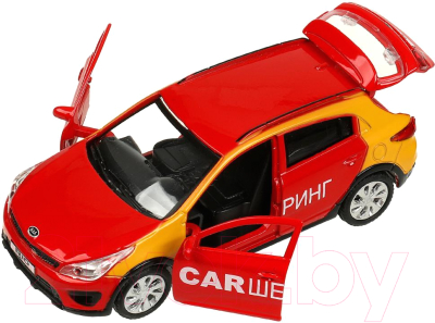 Автомобиль игрушечный Технопарк Kia Rio X Каршеринг / XLINE-12DEL-RD