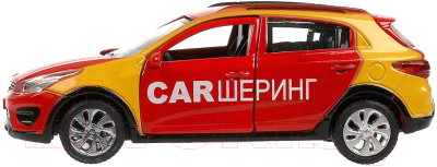 Автомобиль игрушечный Технопарк Kia Rio X Каршеринг / XLINE-12DEL-RD