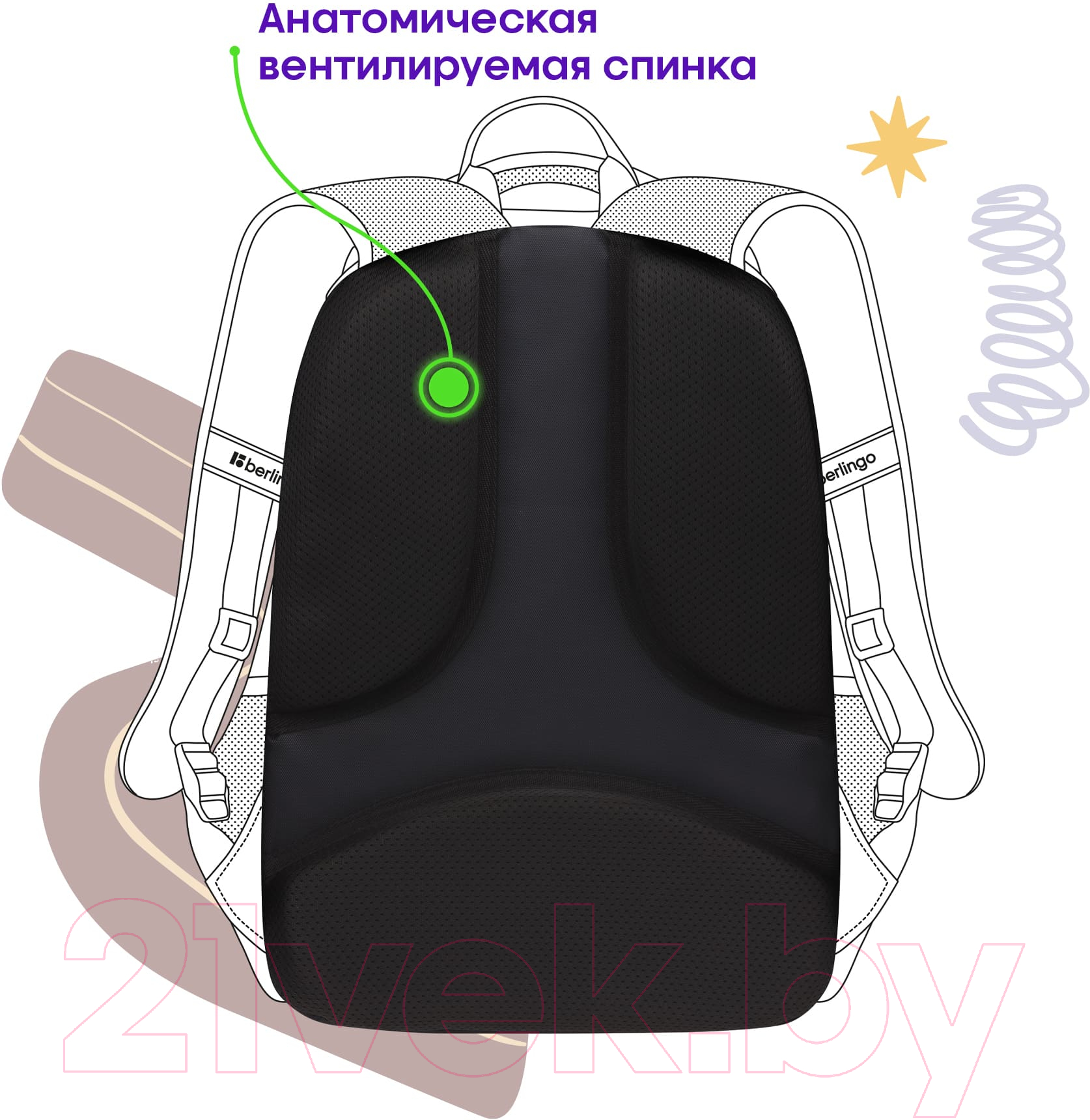 Школьный рюкзак Berlingo U3 / RU-U3-1061