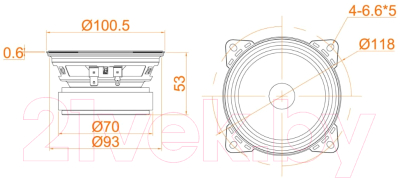 Изображение товара Среднечастотная АС DL Audio Barracuda 100
